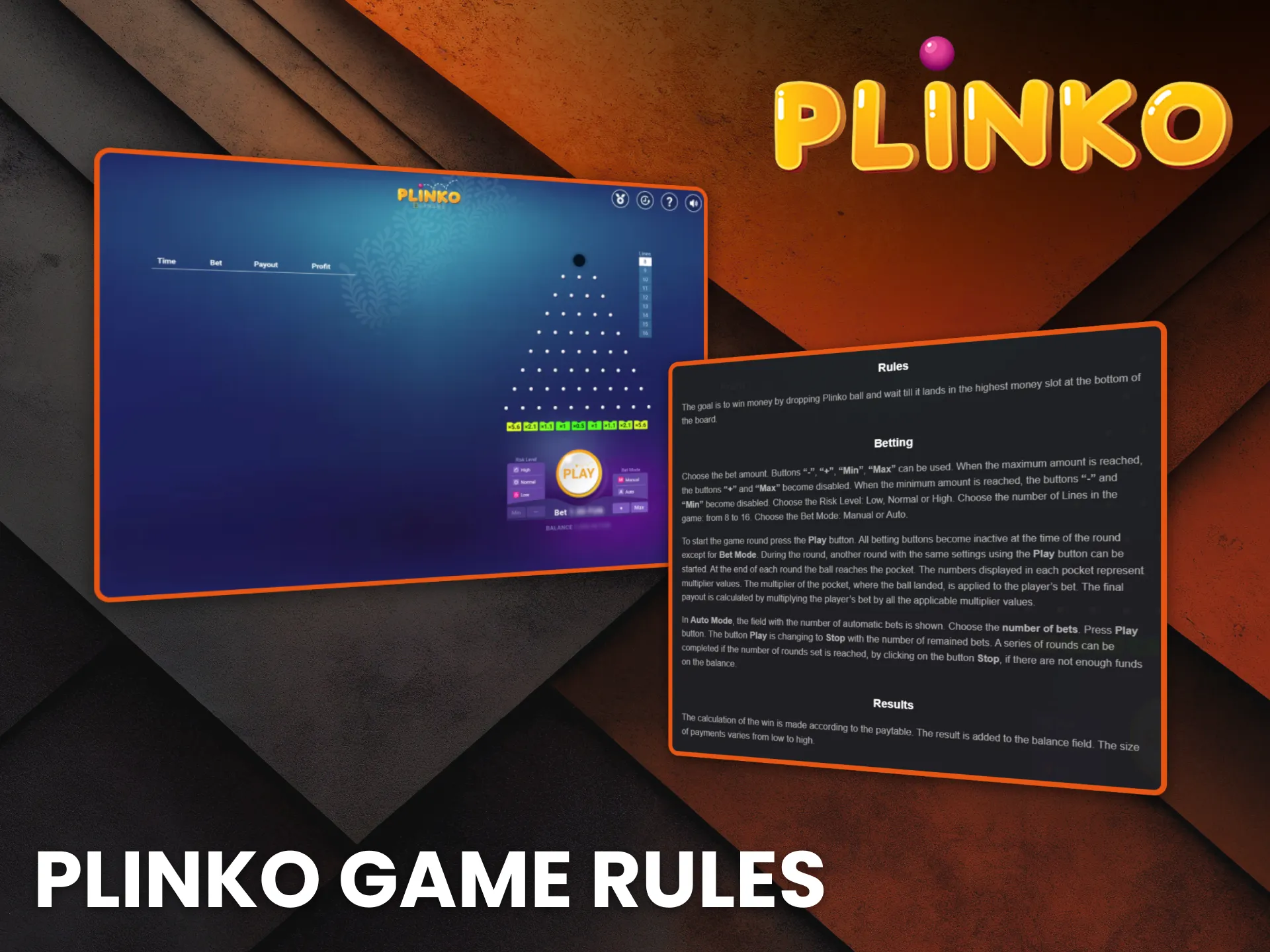 Understand the basic rules of Plinko for a fair experience.
