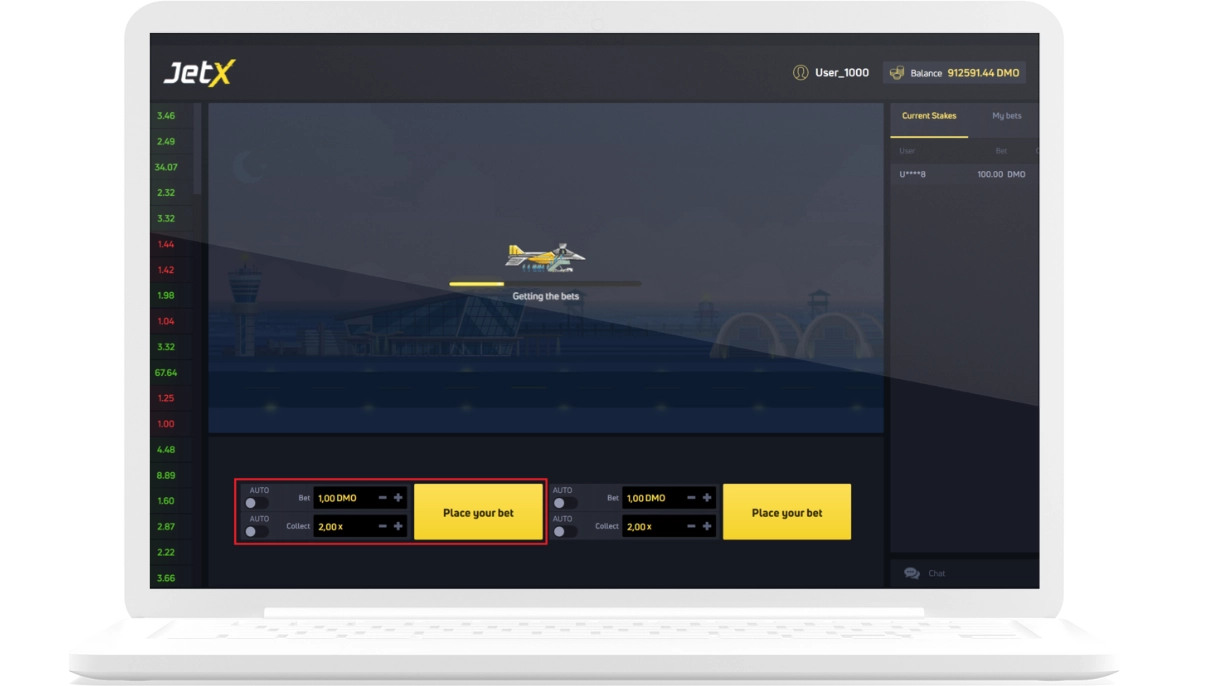 JetX works with simple rules and dynamic multipliers.