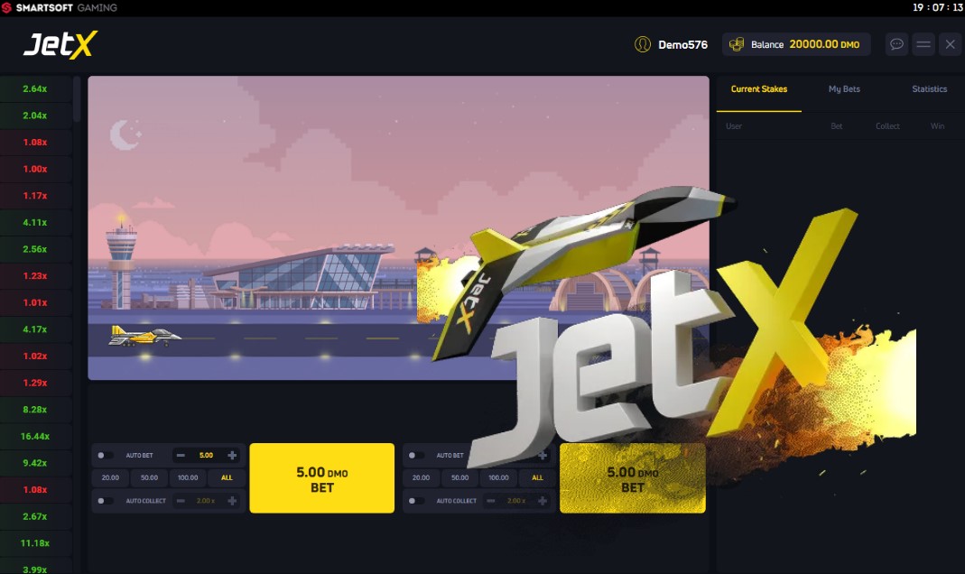 Register on JetX easily and start your gameplay journey.